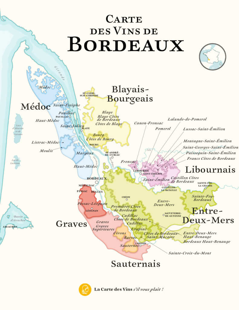 Mapa win Bordeaux